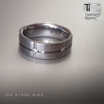 Diamond Cross Set Ring