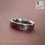 Rose Gold Infused Inlay Ring
