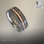 Rustic Aged Copper Inlay