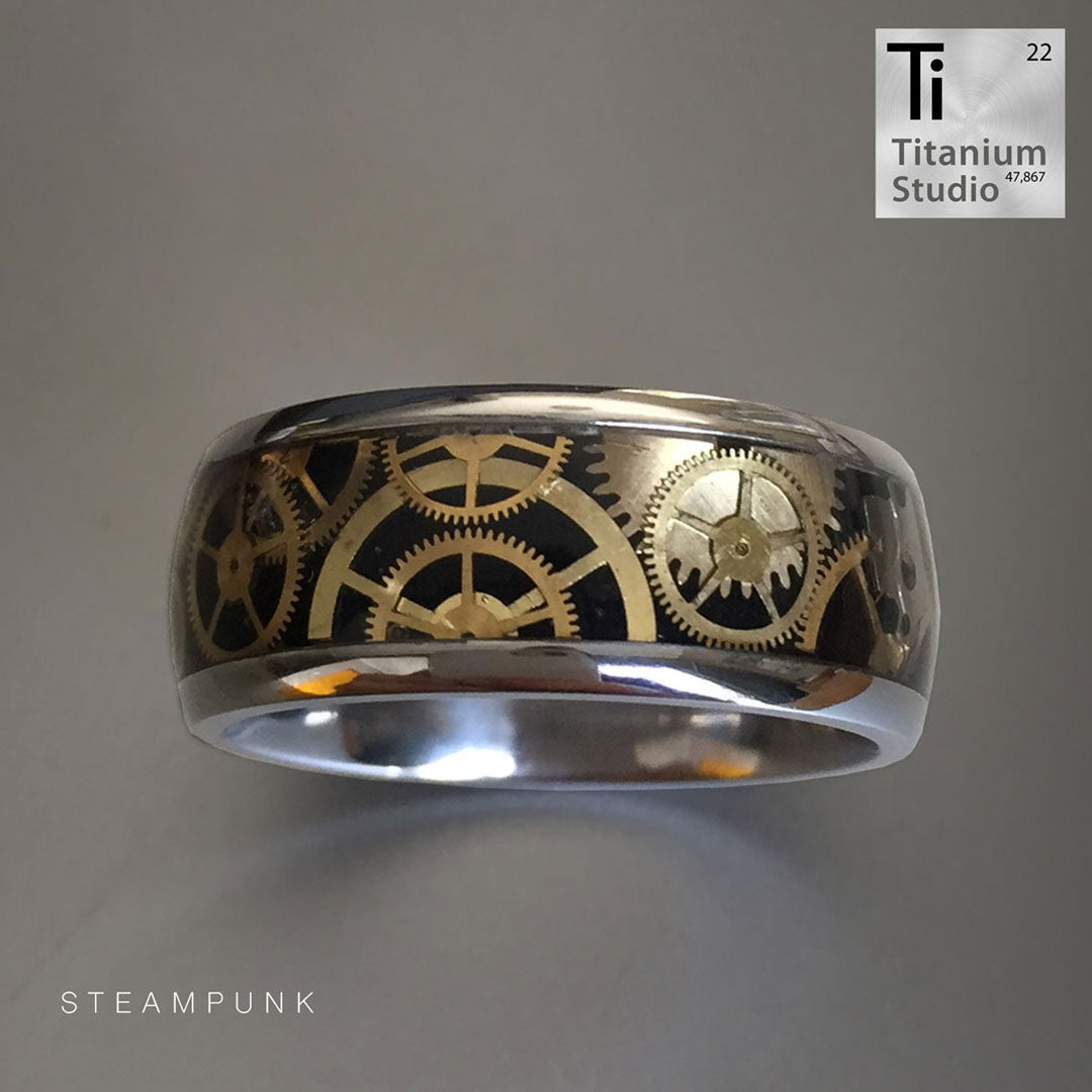 Steampunk with Black Background