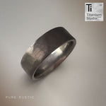 Tiodized Titanium Ring