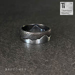 Two Become One Hammered Ring