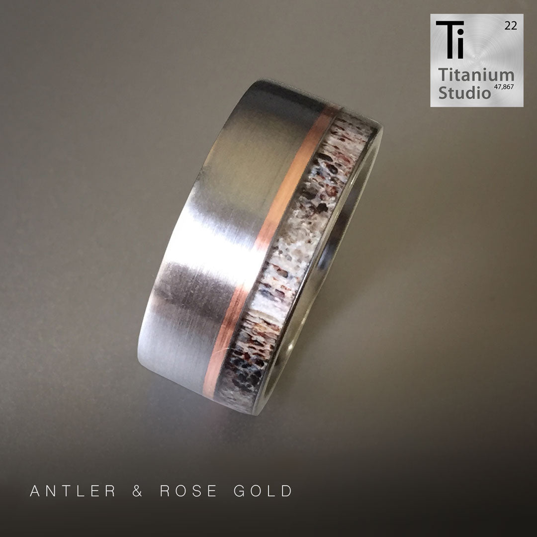 Metal Inlayed Rings Gold, Silver, Copper & Brass Inlay Rings – Titanium Studios Pty Ltd