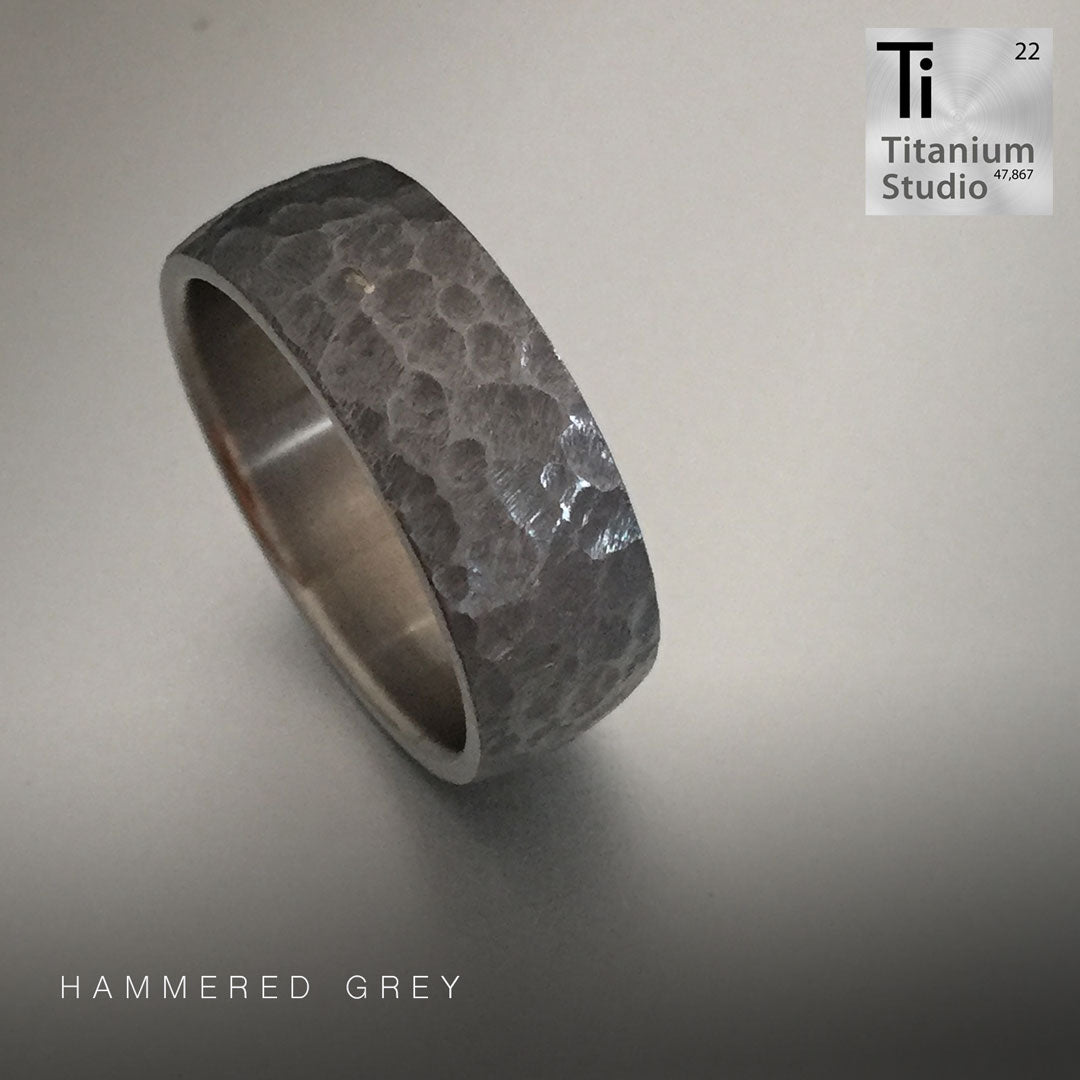 Hammered Rings – Titanium Studios Pty Ltd