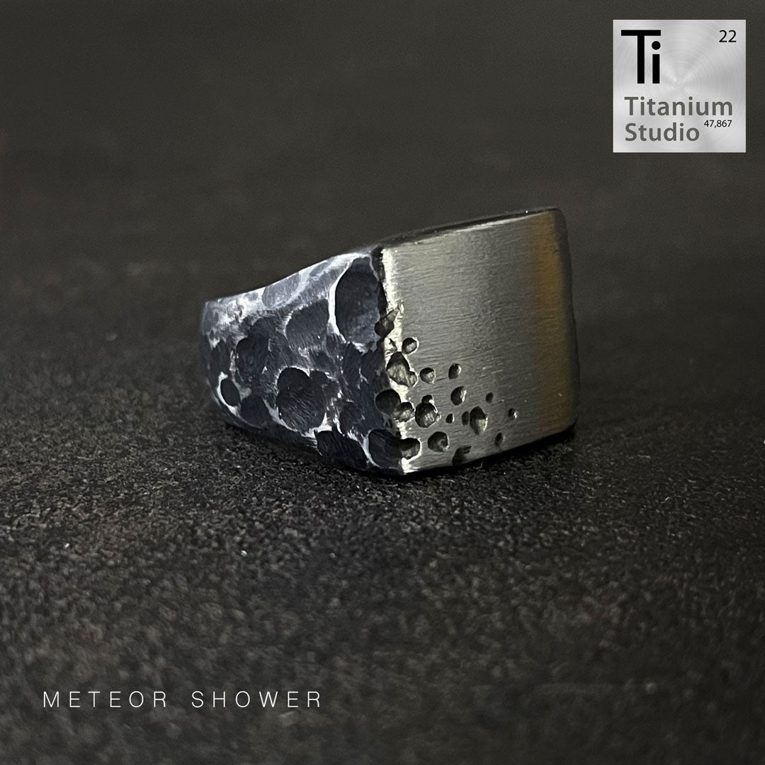 Hammered Rings – Titanium Studios Pty Ltd